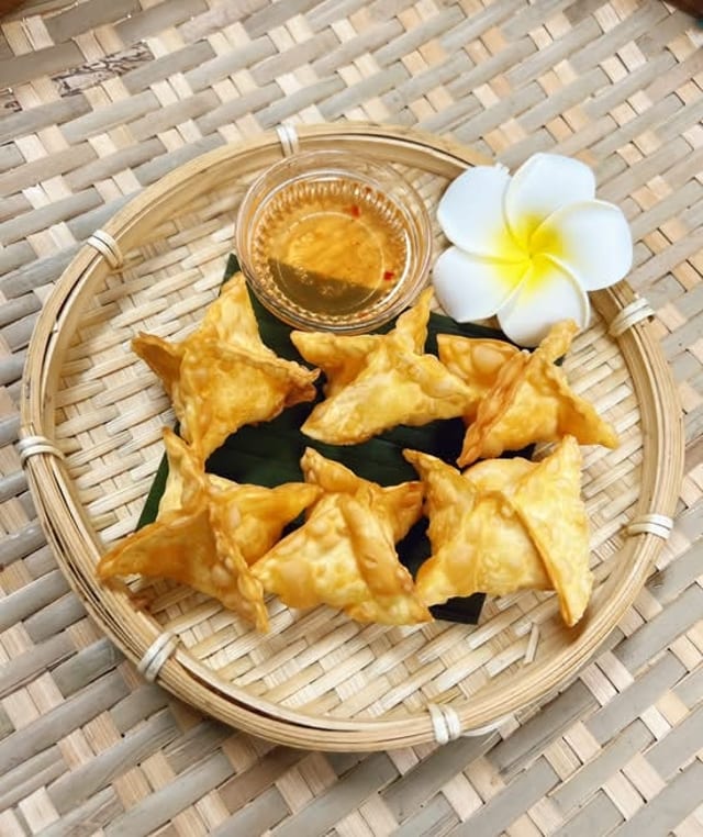 Crab Rangoon.